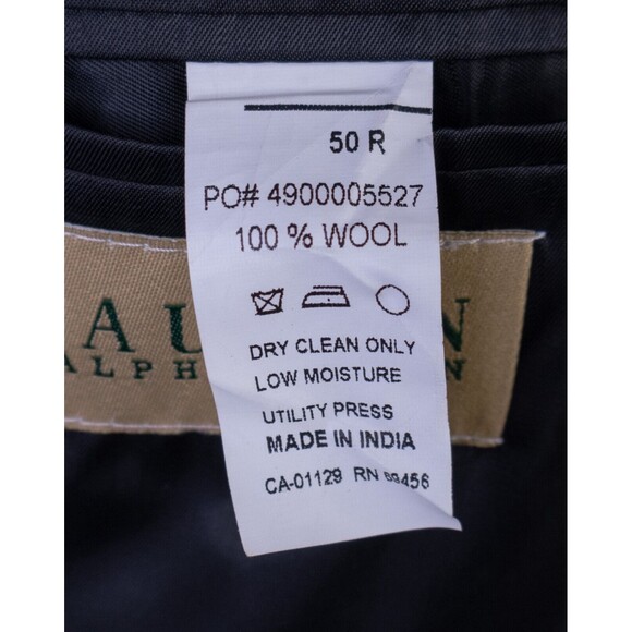 Lauren Ralph Lauren Sport Coat Mens Size 50R/S Gray Two Button Blazer Jacket - Picture 12 of 14